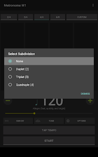 Metronom M1 Screenshot