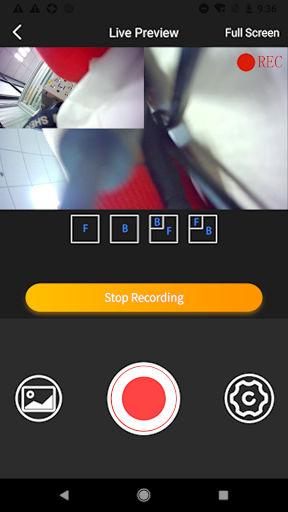 Android application B1MCAM screenshort