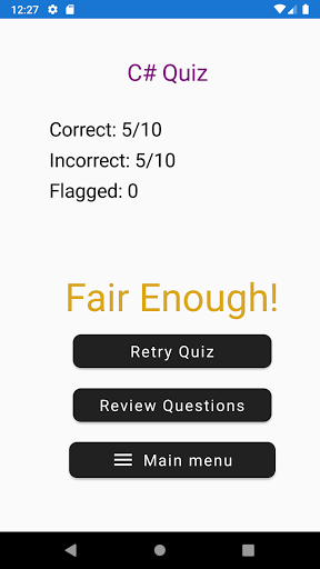 QuizBleat Screen 3