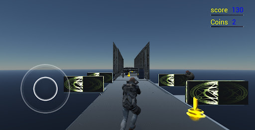 Android application Blaze fun run - 3d traffic run screenshort