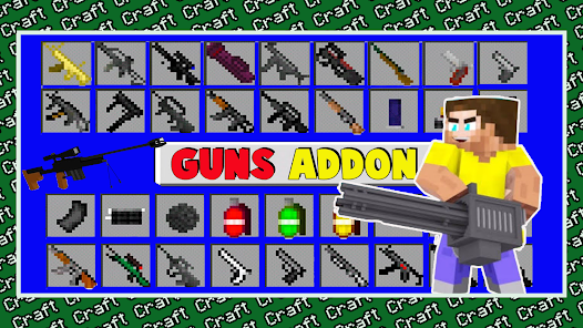 Guns Mod Minecraft PE 1.9 APK + Мод (Unlimited money) за Android