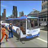 Police Airplane Criminals Flight Transport Sim icon