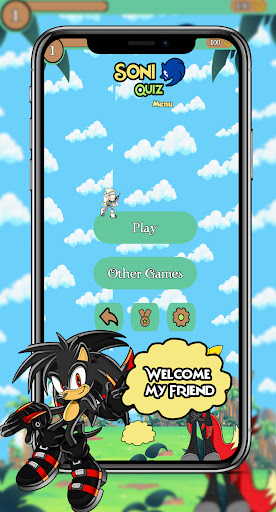 Soni Hedgehog Quiz Screen 2