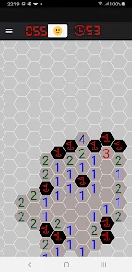 Minesweeper Hexagons