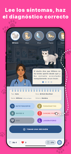 Vety - Simulador Veterinario Screenshot 2