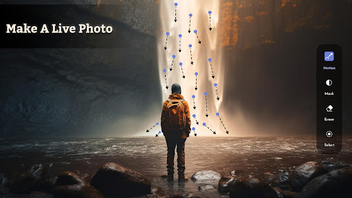 Android application Motion images -PictureEffect screenshort