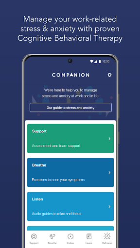 Stress & Anxiety Companion screenshot for Android