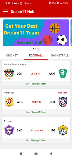Accurate Fantasy - Dream11 Winner Prediction Tips