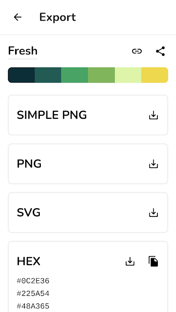 Imágen 6 Pigments: Color Scheme Creator android