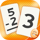 Subtraction Flash Cards Math Games for Kids Free icon