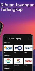 Capture d'écran 4 TV Indonesia Terlengkap Live android