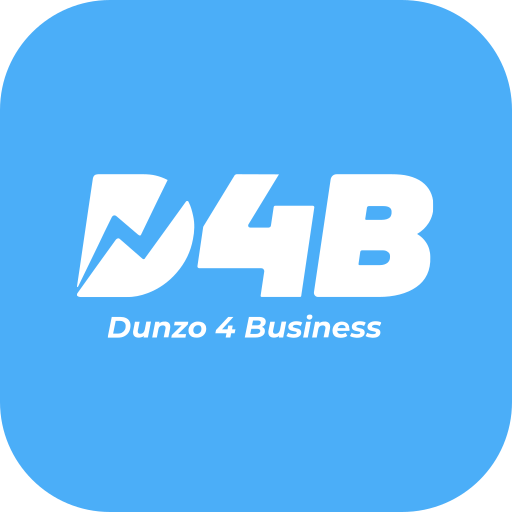 D4B: Dunzo For Business logo