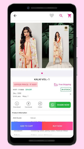 VrajTex - Kurtis and saree catal