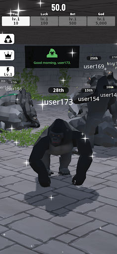 Gorilla Clicker Screen 2