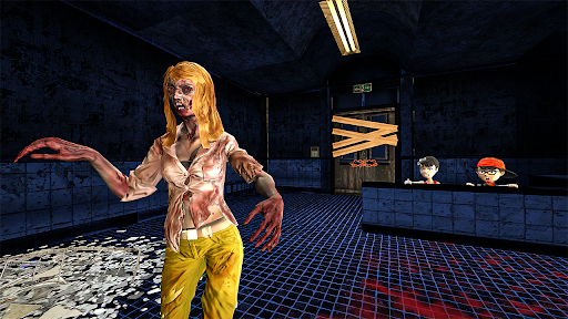Scary Granny Horror Teacher 3D Screen 3