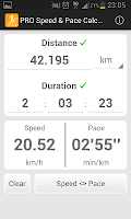 Speed & Pace Calculator PRO APK صورة لقطة الشاشة #1