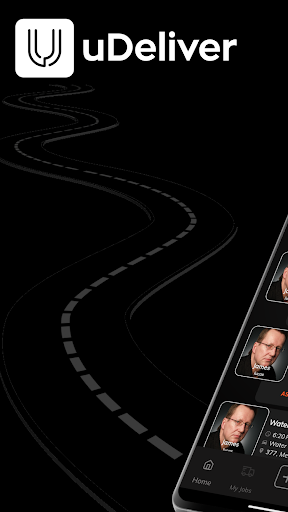 Android application uDeliver screenshort