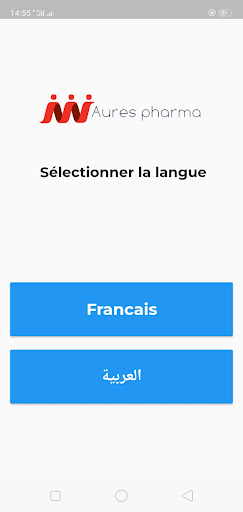 Android application Aurespharma screenshort