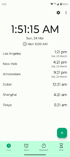 Fossify Clock Beta ekran görüntüsü