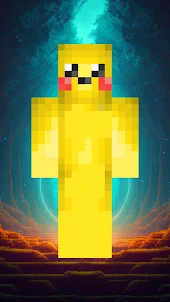 Pikachu Skin for Minecraft