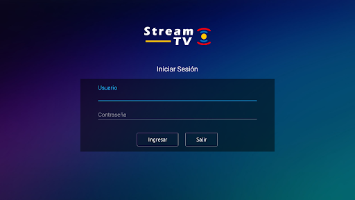Android application Streaming TV screenshort