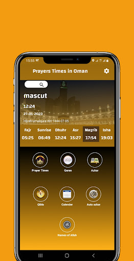 Azan: World Prayer Time Screen 2
