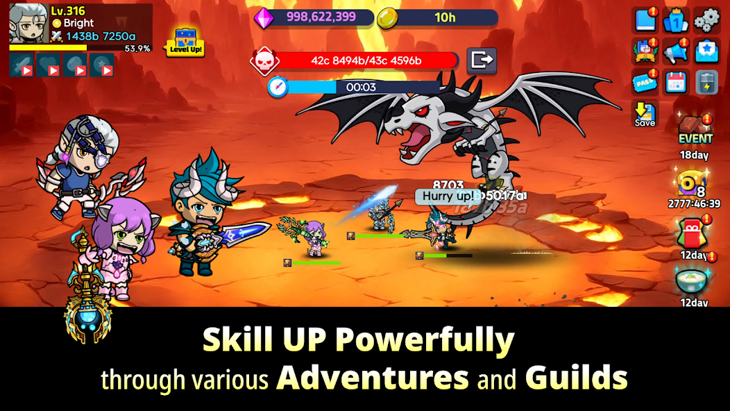 Triplet Heroes: Raising Game 1.6.1 APK + Mod (Unlimited money / Free purchase / Mod Menu / God Mode) for Android