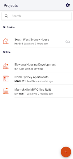Android application DefectWise - Inspect & Report screenshort