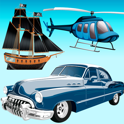 Puzzles for kids cars logo