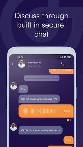 Glamster | The Smart Messenger Screen 2