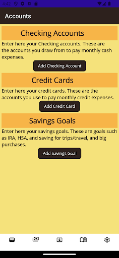 Lean Purse Calculator Screen 2