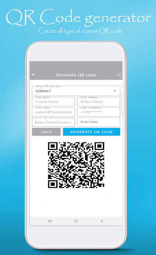 Wifi QR code scanner app