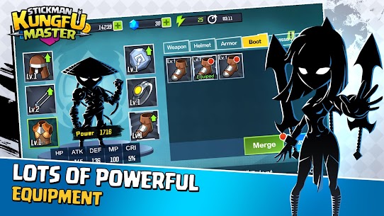 Stickman KungFu Master MOD APK 1.0.2 (Unlimited Money) 3