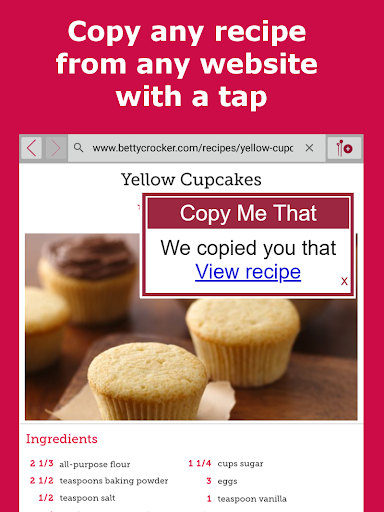 Copy Me That - recipe manager