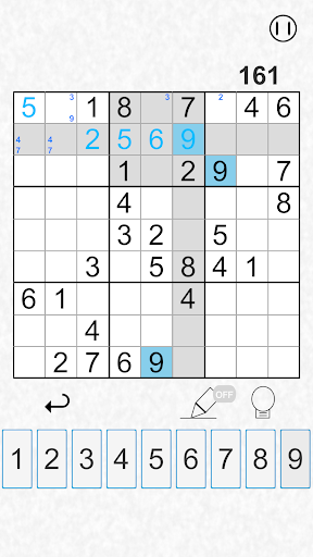 Android application Sudoku - brain training Sudoku screenshort