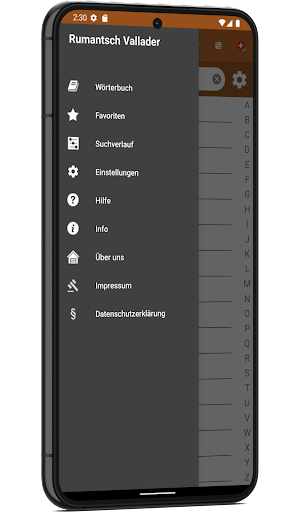 Wörterbuch Rumantsch Vallader Screen 3