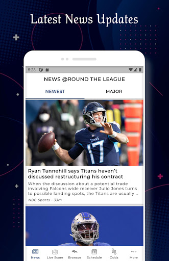 Broncos - Football Live Score Screenshot 1 - AppWisp.com