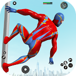 Cover Image of Download Flying Superhero: Spider Game  APK