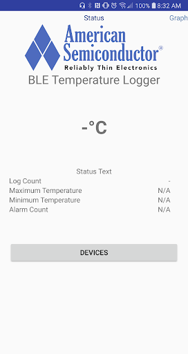 Android application FleX-BLE Data Logger screenshort