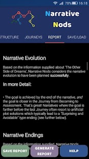 Narrative Nods – Plot Development Tool for Authors Screenshot