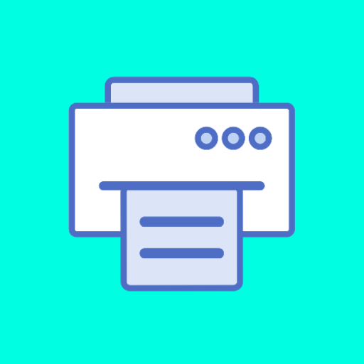Connect to the printer logo