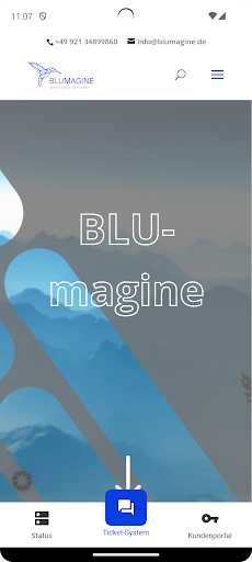 Android application Blumagine screenshort
