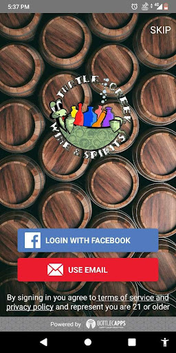 Android application Turtlecreek Wine and Spirits screenshort
