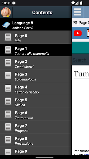 Anteprima dell'app