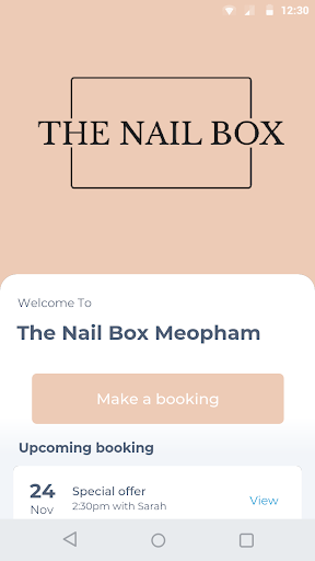 Android application The Nail Box Meopham screenshort