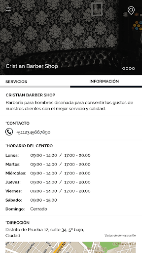 Madera Barber Shop Screen 3