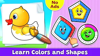 Game screenshot Colors & Shapes: Coloring game mod apk
