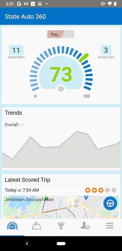 Android application State Auto 360 screenshort