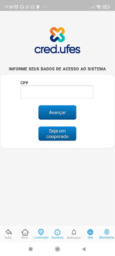 CREDUFES Screen 2