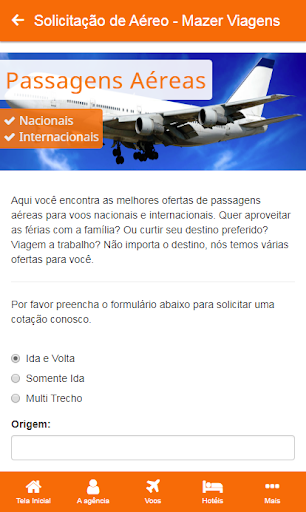 Mazer Viagens Screen 2